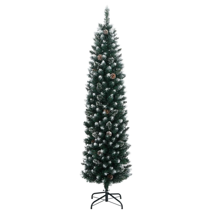 Brad Crăciun artificial subțire cu 300 LED-uri, 240 cm - WALTI WALTI