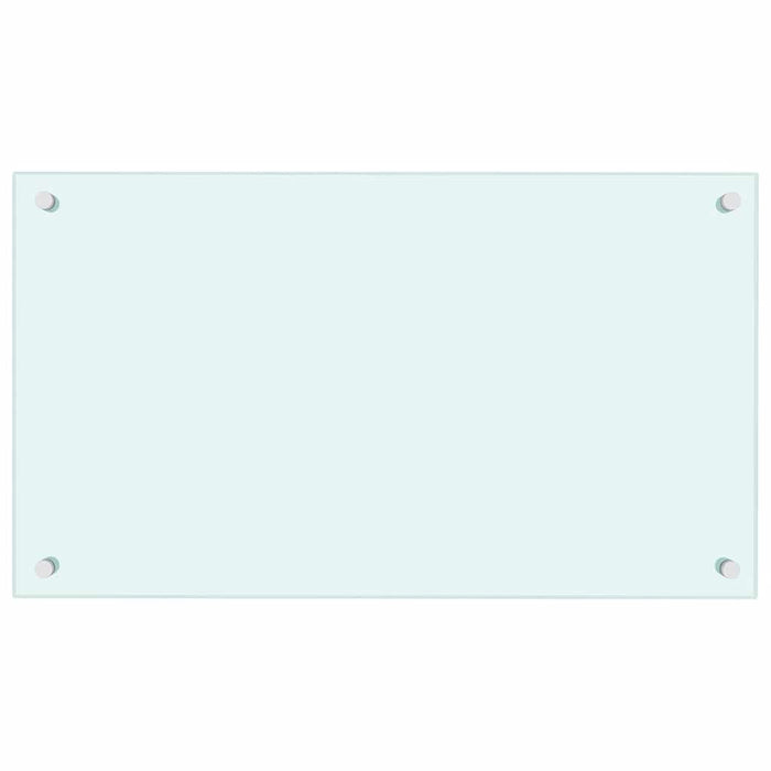 Panou antistropi bucătărie 2 buc. alb 70x40cm sticlă securizată - WALTI WALTI