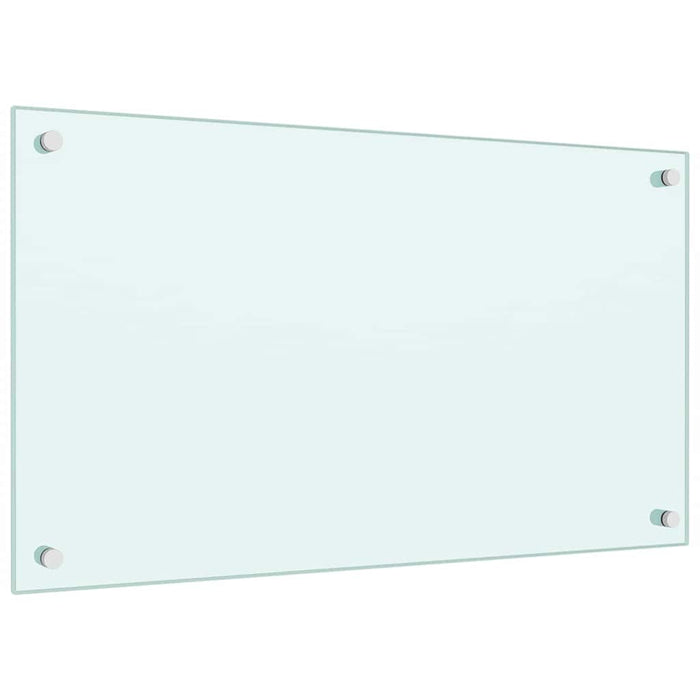 Panou antistropi bucătărie 2 buc. alb 70x40cm sticlă securizată - WALTI WALTI
