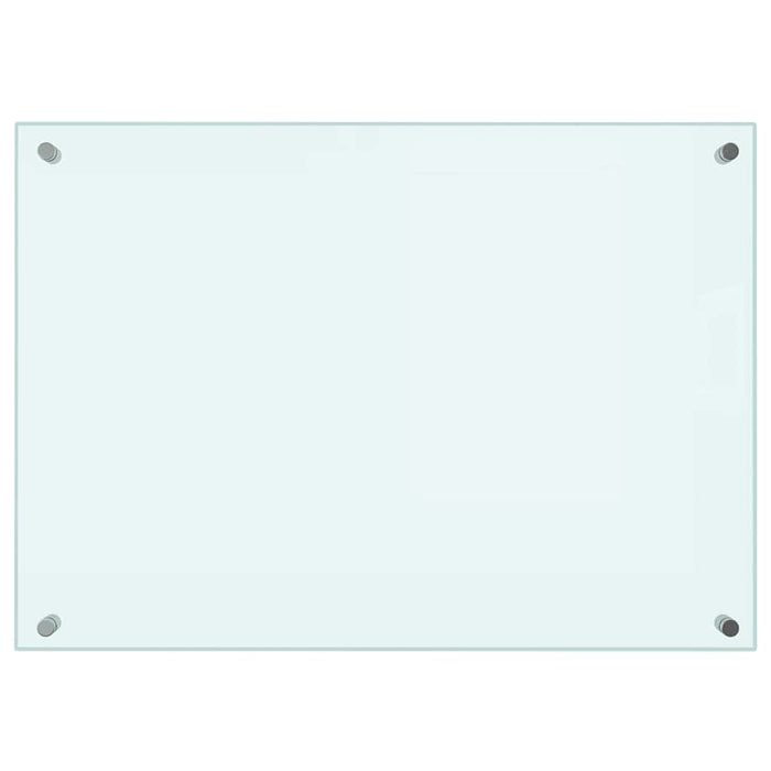 Panou antistropi bucătărie 2 buc. alb 70x50cm sticlă securizată - WALTI WALTI