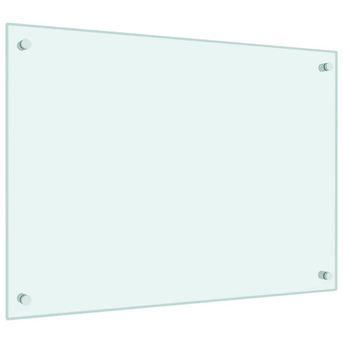 Panou antistropi bucătărie 2 buc. alb 70x50cm sticlă securizată - WALTI WALTI