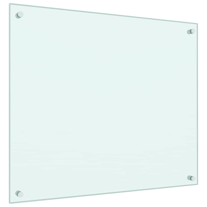 Panou antistropi bucătărie 2 buc. alb 70x60cm sticlă securizată - WALTI WALTI