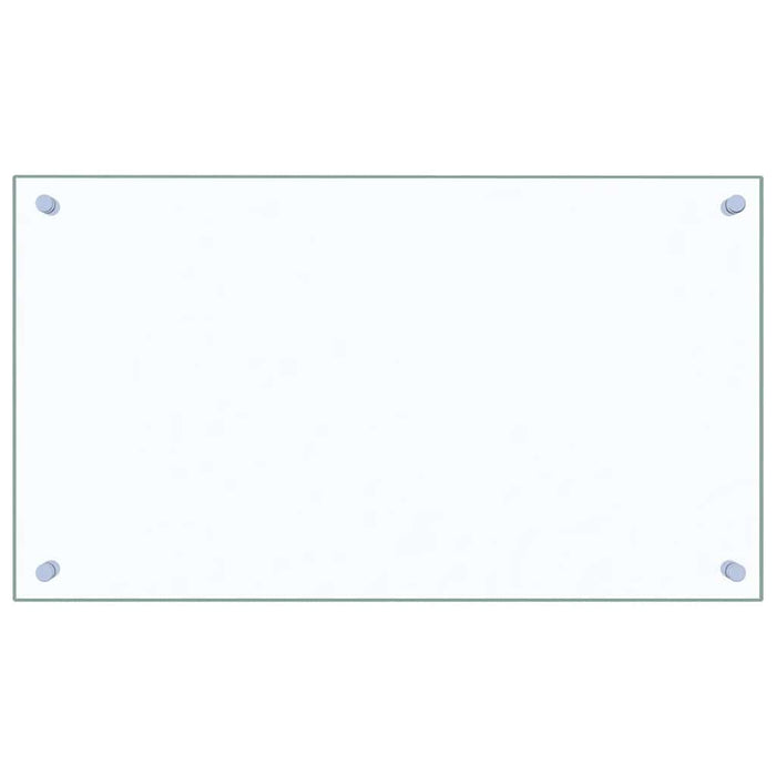 Panou antistropi bucătărie 2 buc. transparent 70x40 cm sticlă - WALTI WALTI