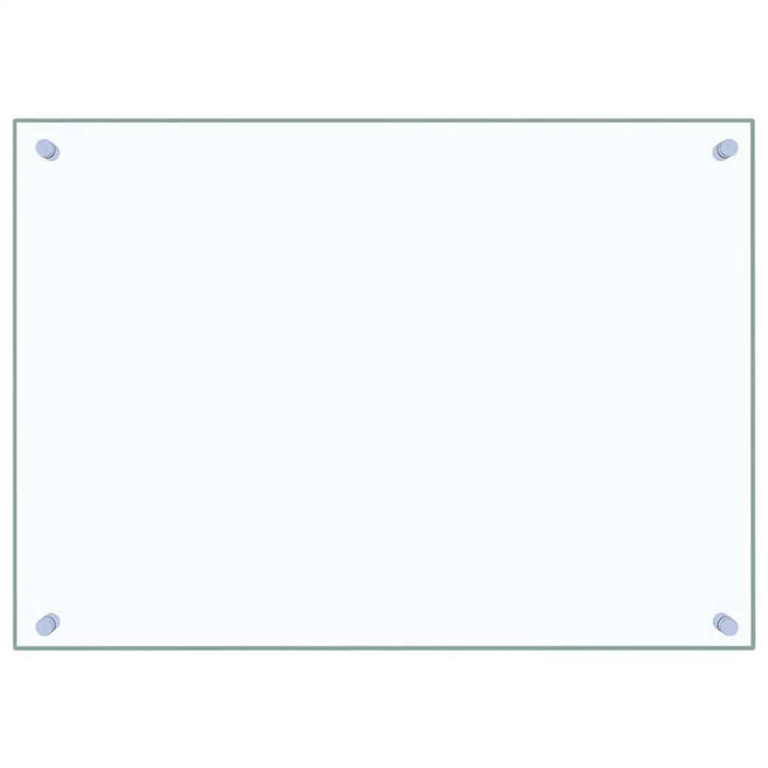 Panou antistropi bucătărie 2 buc. transparent 70x50 cm sticlă - WALTI WALTI