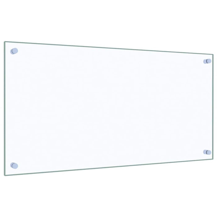 Panou antistropi bucătărie 2 buc. transparent 80x40 cm sticlă - WALTI WALTI