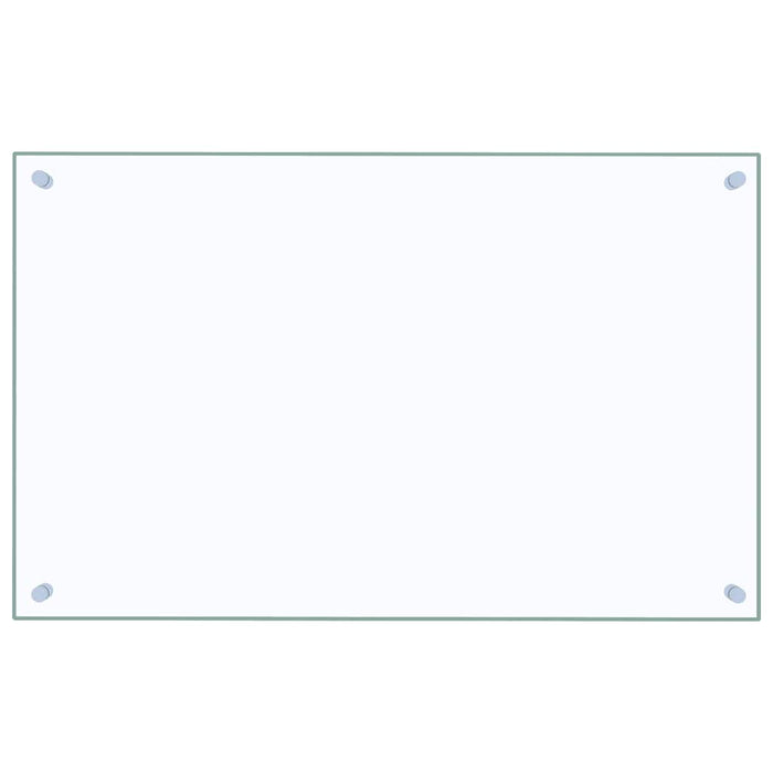 Panou antistropi bucătărie 2 buc. transparent 80x50 cm sticlă - WALTI WALTI