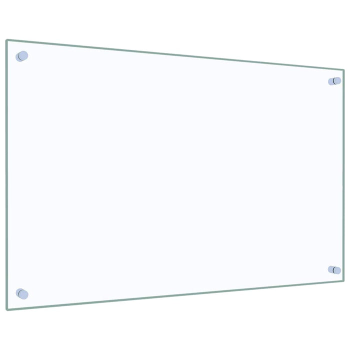 Panou antistropi bucătărie 2 buc. transparent 80x50 cm sticlă - WALTI WALTI