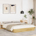 Cadru de pat fără saltea 160x200 cm din lemn masiv de stejar - WALTI WALTI