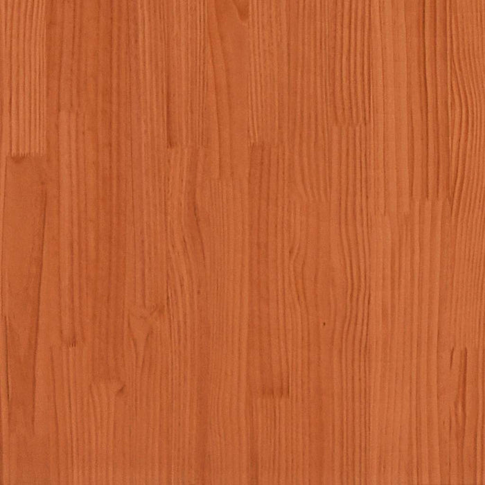 Brad de Crăciun decorativ, maro ceruit, 80 cm, lemn pin masiv - WALTI WALTI