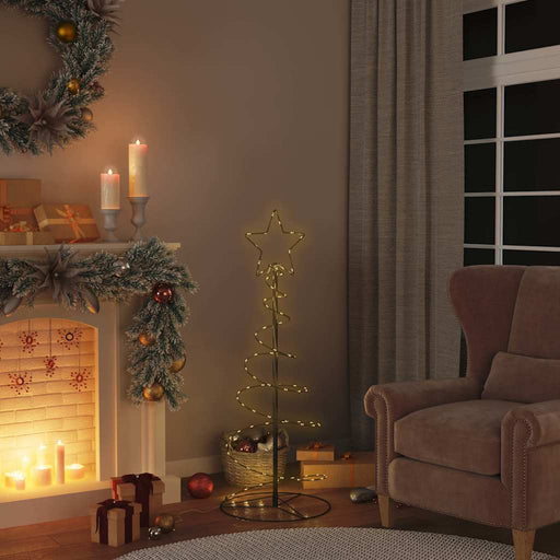 Pom de Crăciun LED 80 LED-uri Alb Cald 120 cm - WALTI WALTI