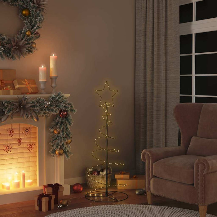 Pom de Crăciun LED 80 LED-uri Alb Cald 120 cm - WALTI WALTI