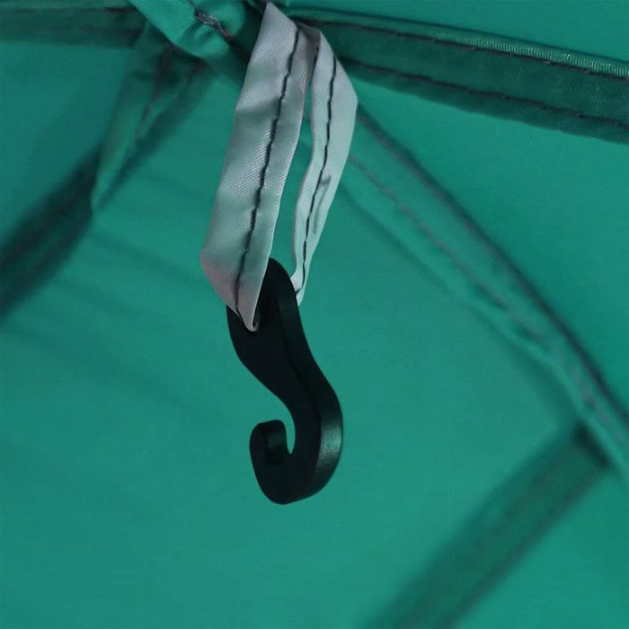 Cort piscină cu pereți detașabili cu acoperiș&plasă Verde mare - WALTI WALTI