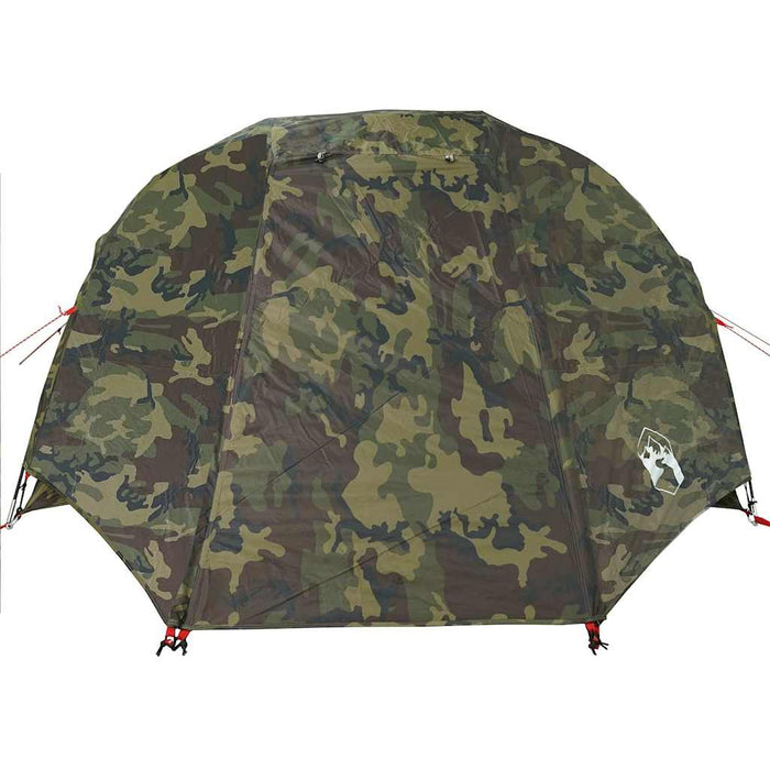 Cort de pescuit pentru 3 persoane, camuflaj, rezistent la apă - WALTI WALTI