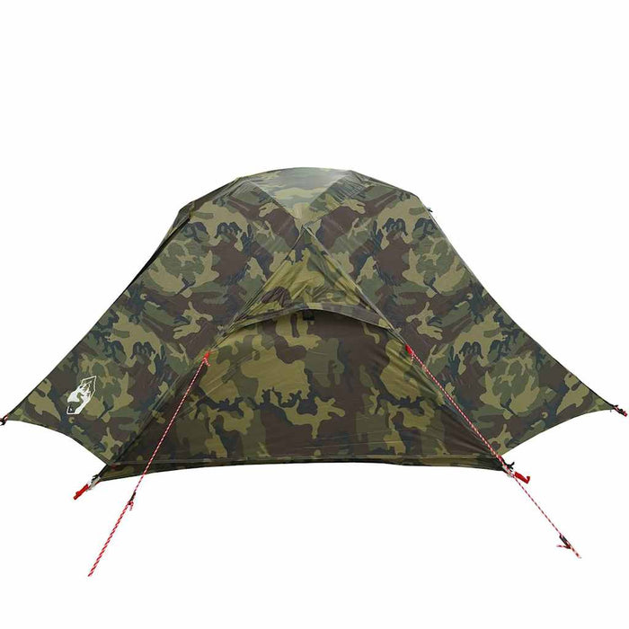 Cort de pescuit pentru 3 persoane, camuflaj, rezistent la apă - WALTI WALTI