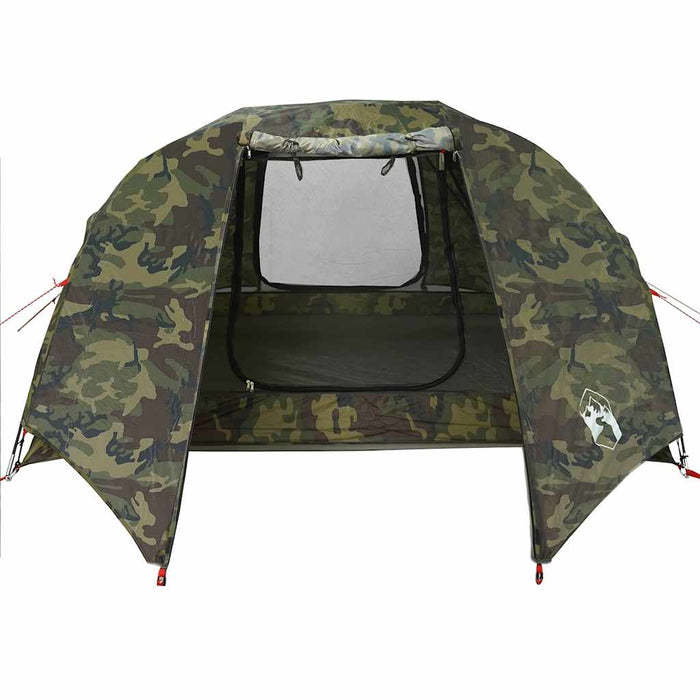 Cort de pescuit pentru 3 persoane, camuflaj, rezistent la apă - WALTI WALTI