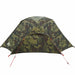 Cort de pescuit pentru 5 persoane, camuflaj, impermeabil - WALTI WALTI
