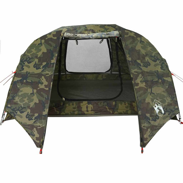 Cort de pescuit pentru 5 persoane, camuflaj, impermeabil - WALTI WALTI