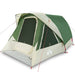 Cabină cort de camping, 4 persoane, verde, impermeabil - WALTI WALTI