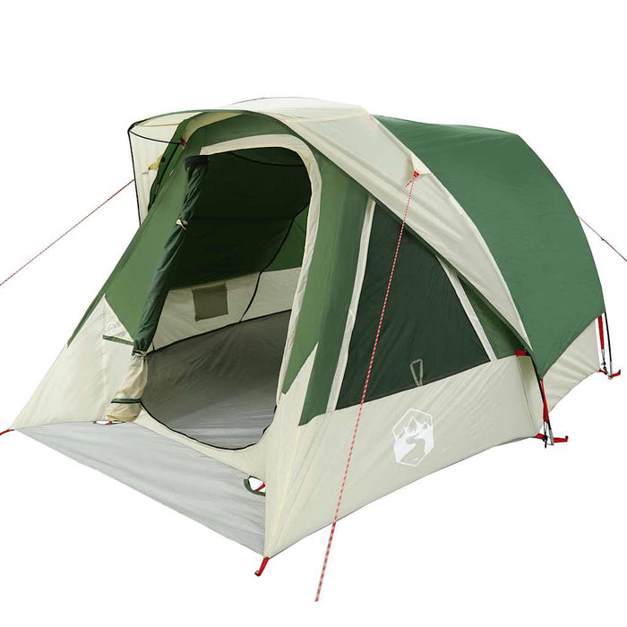 Cabină cort de camping, 4 persoane, verde, impermeabil - WALTI WALTI