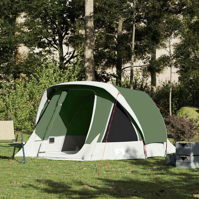 Cabină cort de camping, 4 persoane, verde, impermeabil - WALTI WALTI