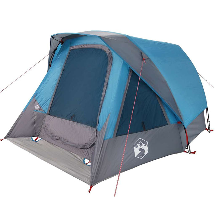 Cabină cort de camping, 4 persoane, albastru, impermeabil - WALTI WALTI
