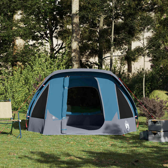 Cabină cort de camping, 4 persoane, albastru, impermeabil - WALTI WALTI