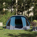 Cabină cort de camping, 4 persoane, albastru, impermeabil - WALTI WALTI