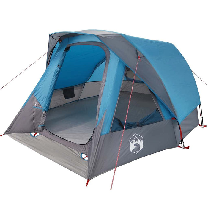 Cabină cort de camping, 4 persoane, albastru, impermeabil - WALTI WALTI