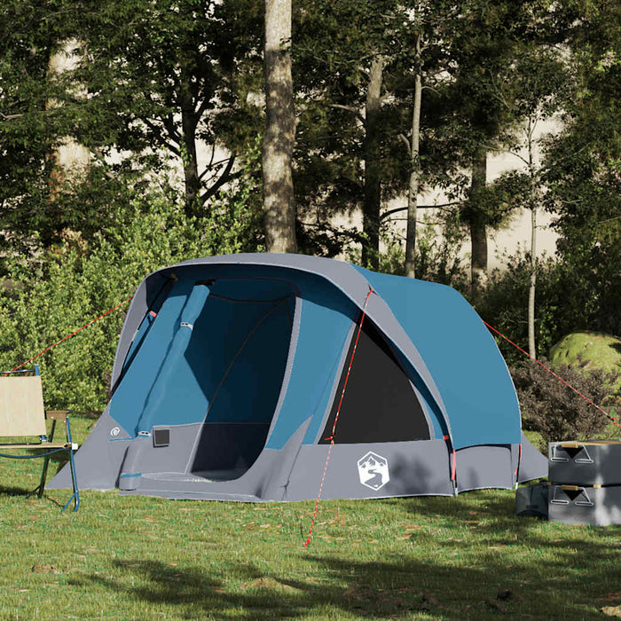 Cabină cort de camping, 4 persoane, albastru, impermeabil - WALTI WALTI