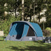 Cabină cort de camping, 4 persoane, albastru, impermeabil - WALTI WALTI