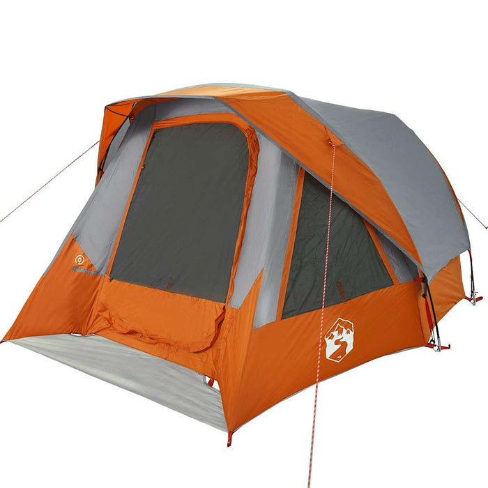 Cabină cort de camping 4 persoane gri și portocaliu impermeabil - WALTI WALTI