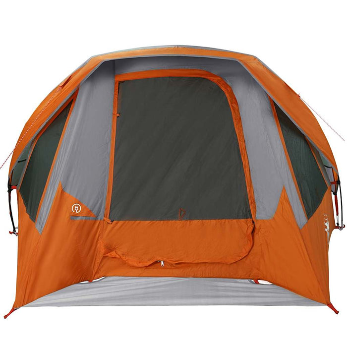 Cabină cort de camping 4 persoane gri și portocaliu impermeabil - WALTI WALTI