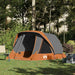Cabină cort de camping 4 persoane gri și portocaliu impermeabil - WALTI WALTI