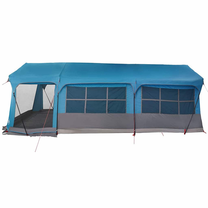 Cort de Familie Albastru și Gri 620 x 322 x 240 cm Poliester - WALTI WALTI