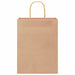 Pungi de hârtie 250 buc cu mânere maro 26x12x35 cm - WALTI WALTI
