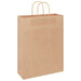Pungi de hârtie 250 buc cu mânere maro 32x12x42 cm - WALTI WALTI