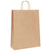 Pungi de hârtie 250 buc cu mânere maro 32x12x42 cm - WALTI WALTI