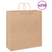 Pungi de hârtie 250 buc cu mânere maro 45x17x48 cm - WALTI WALTI