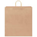 Pungi de hârtie 250 buc cu mânere maro 45x17x48 cm - WALTI WALTI