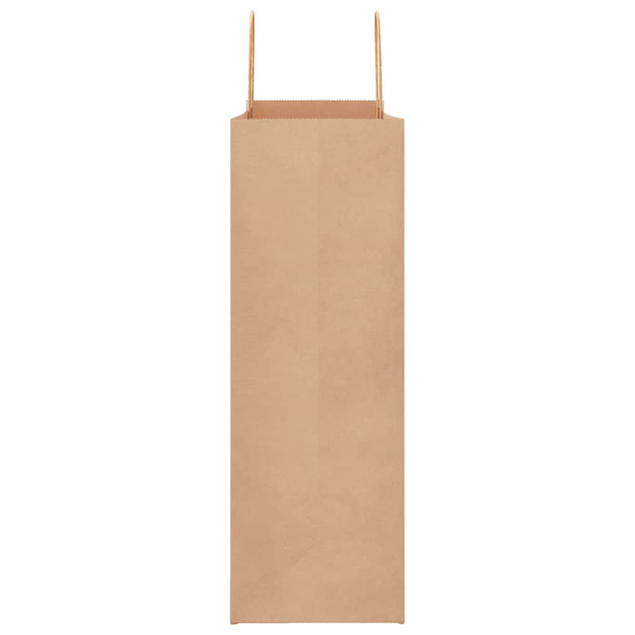 Pungi de hârtie 250 buc cu mânere maro 45x17x48 cm - WALTI WALTI