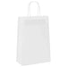 Pungi de hârtie 250 buc cu mânere albe 21x11x31 cm - WALTI WALTI