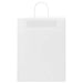Pungi de hârtie 250 buc cu mânere albe 32x12x42 cm - WALTI WALTI