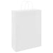 Pungi de hârtie 250 buc cu mânere albe 32x12x42 cm - WALTI WALTI