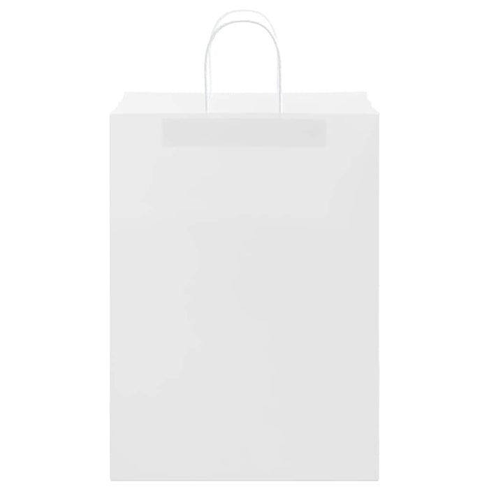 Pungi de hârtie 250 buc cu mânere albe 32x17x44 cm - WALTI WALTI
