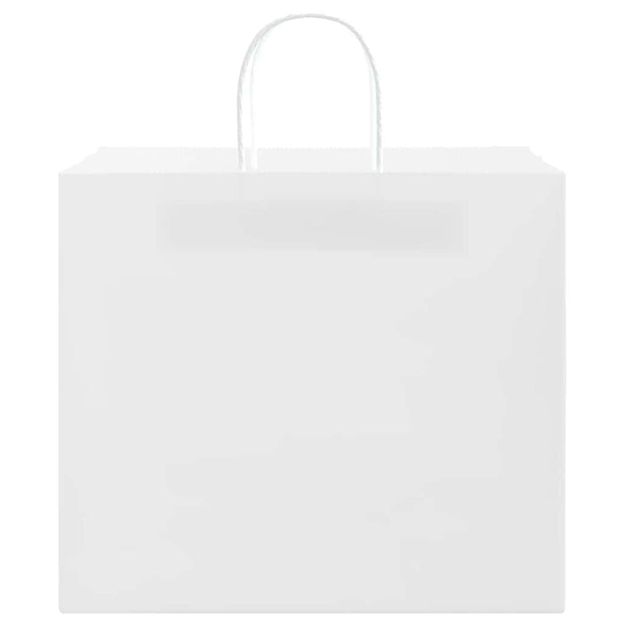 Pungi de hârtie 250 buc cu mânere albe 32x22x28 cm - WALTI WALTI