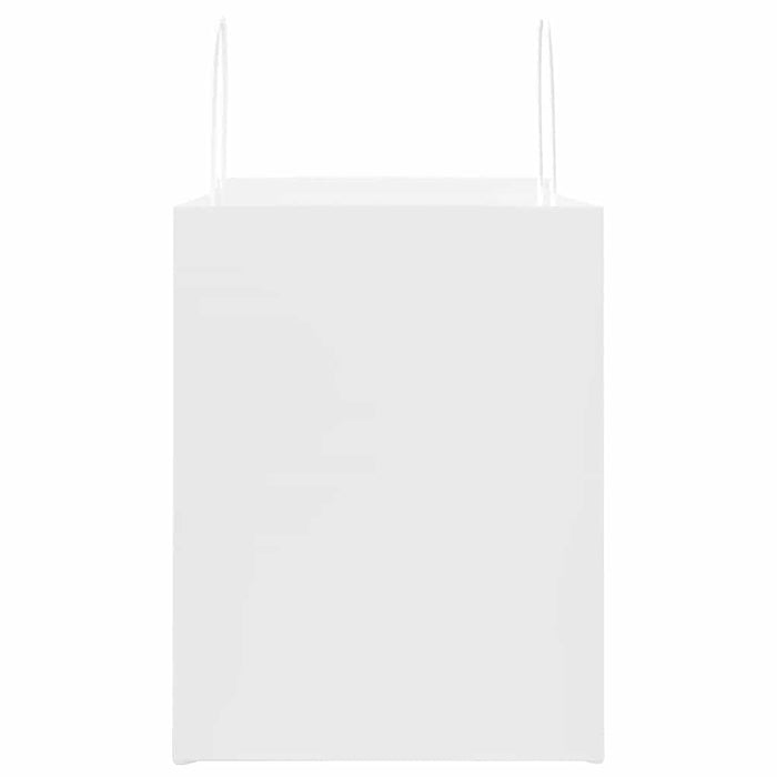 Pungi de hârtie 250 buc cu mânere albe 32x22x28 cm - WALTI WALTI