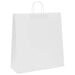 Pungi de hârtie 250 buc cu mânere albe 45x17x48 cm - WALTI WALTI