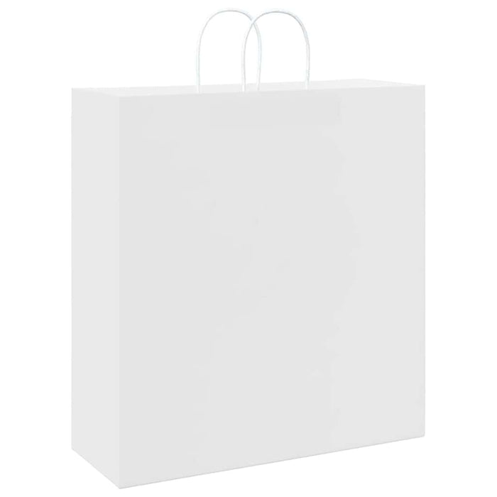 Pungi de hârtie 250 buc cu mânere albe 45x17x48 cm - WALTI WALTI