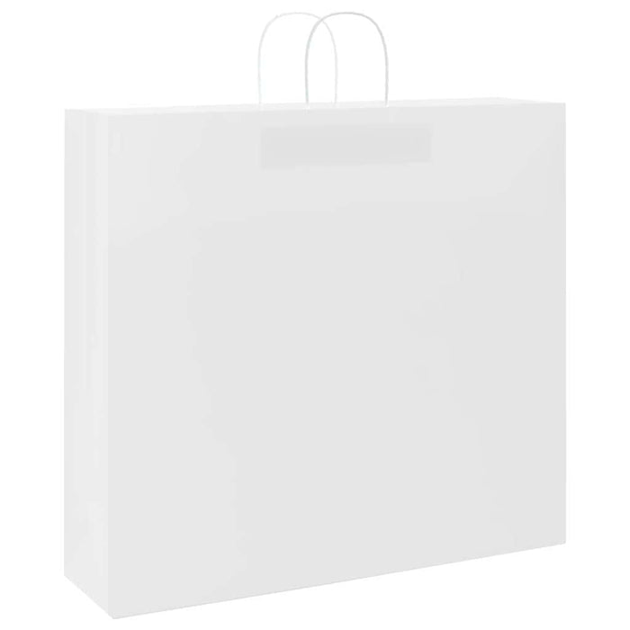 Pungi de hârtie 250 buc cu mânere albe 54x15x49 cm WALTI