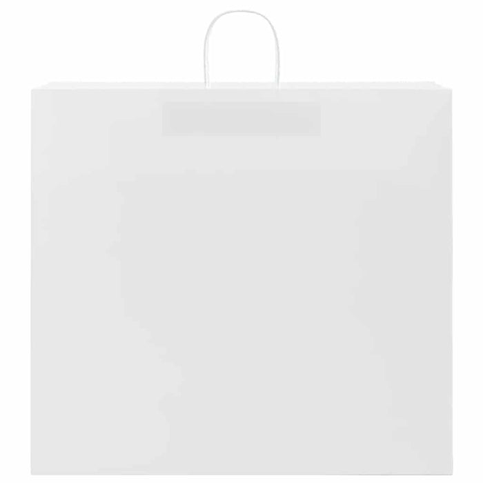 Pungi de hârtie 250 buc cu mânere albe 54x15x49 cm WALTI